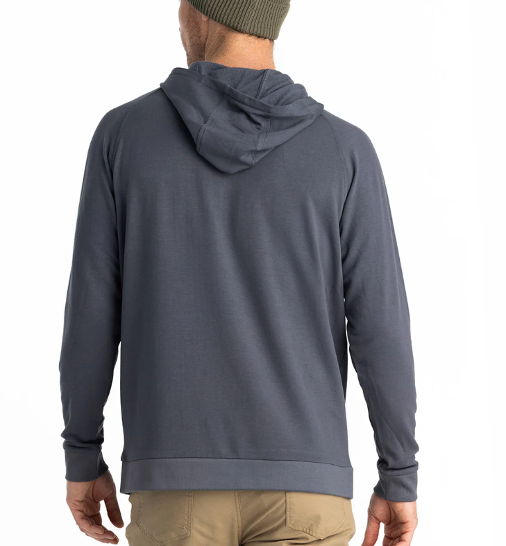 Free Fly Bamboo Lightweight Fleece Hoodie - Storm Cloud - Gabrielle's Biloxi