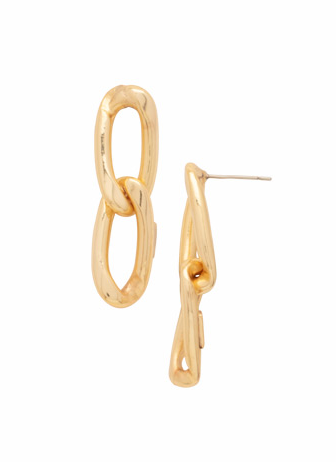 Sorrell Kirby Dangle Earrings - Bright Gold Bare Metallic - Gabrielle's Biloxi