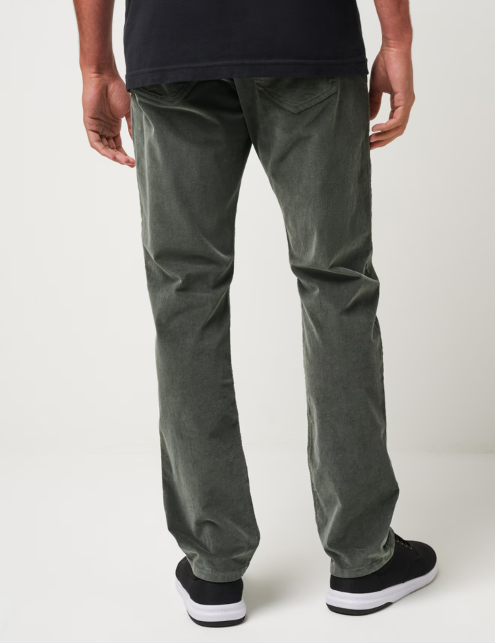 Travis Mathew Start the Journey Corduroy Pant - Dark Olive - Gabrielle's Biloxi