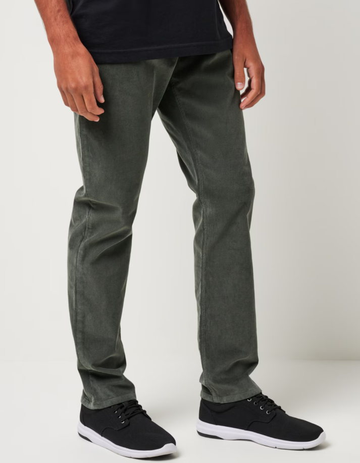 Travis Mathew Start the Journey Corduroy Pant - Dark Olive - Gabrielle's Biloxi