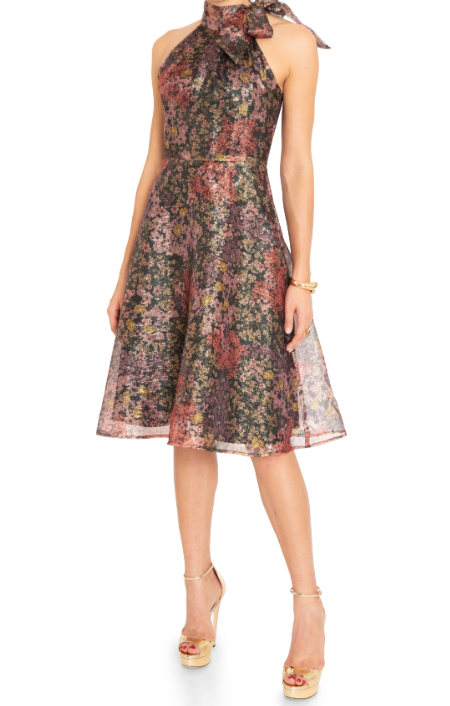 Black Halo Audrey Dress - Ditsy Delight - Gabrielle's Biloxi