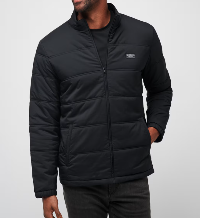 Travis Mathew Palisades Puffer Jacket - Black - Gabrielle's Biloxi