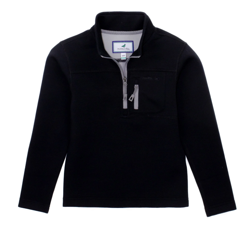 Kids Properly TIed Arctic Pullover - Black - Gabrielle's Biloxi