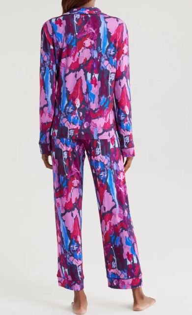 Alivia Sofia PJ Long Set - Magenta Paint Burst - Gabrielle's Biloxi