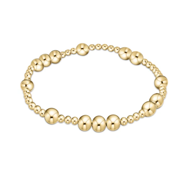 ENewton Hope Unwritten 6mm Bead Bracelet - Gold - Gabrielle's Biloxi