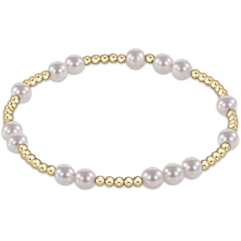 ENewton Hope Unwritten 5mm Bracelet - Pearl - Gabrielle's Biloxi
