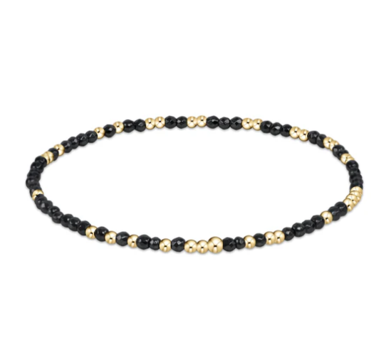 ENewton Hope Unwritten Gemstone 2mm Bead Bracelet - Faceted Hematite - Gabrielle's Biloxi