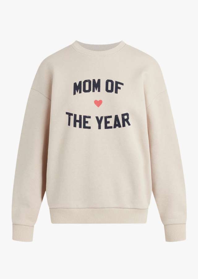 Favorite Daughter Mom of the Year Sweatshirt - Heather Oatmeal - Gabrielle's Biloxi