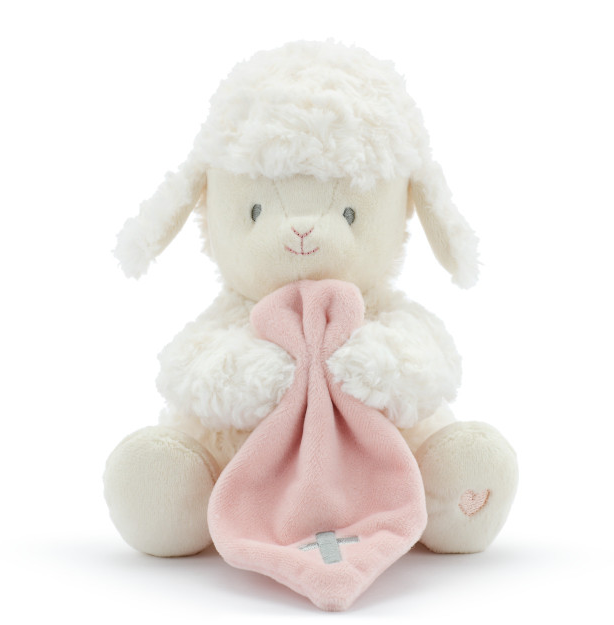 Demdaco Pink Jesus Loves Me Mechanical Lamb - Gabrielle's Biloxi