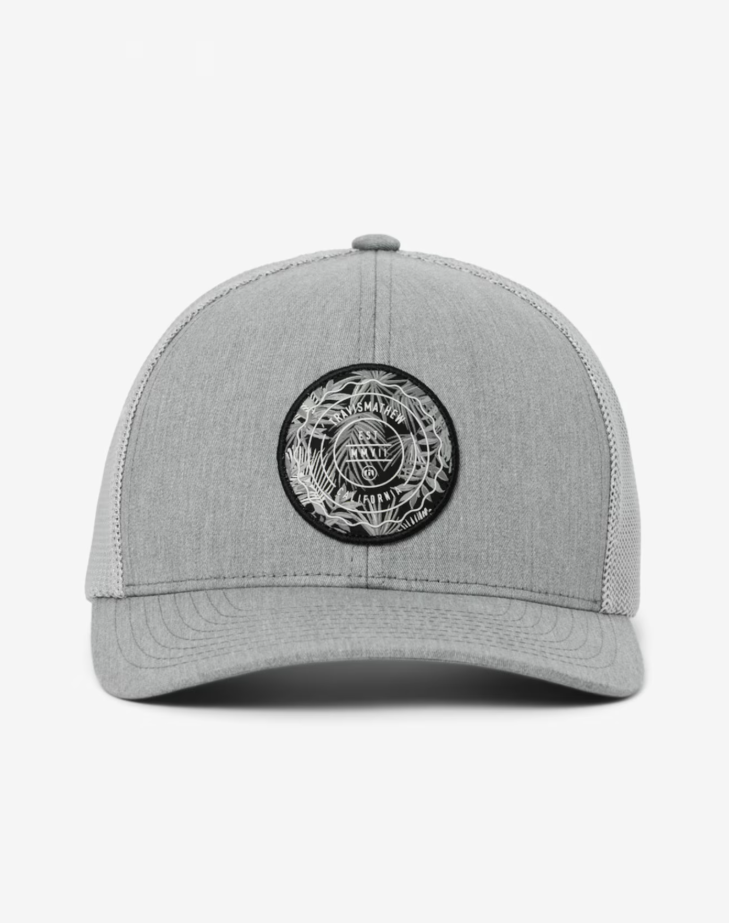 Travis Mathew The Patch Floral - Heather Grey - Gabrielle's Biloxi