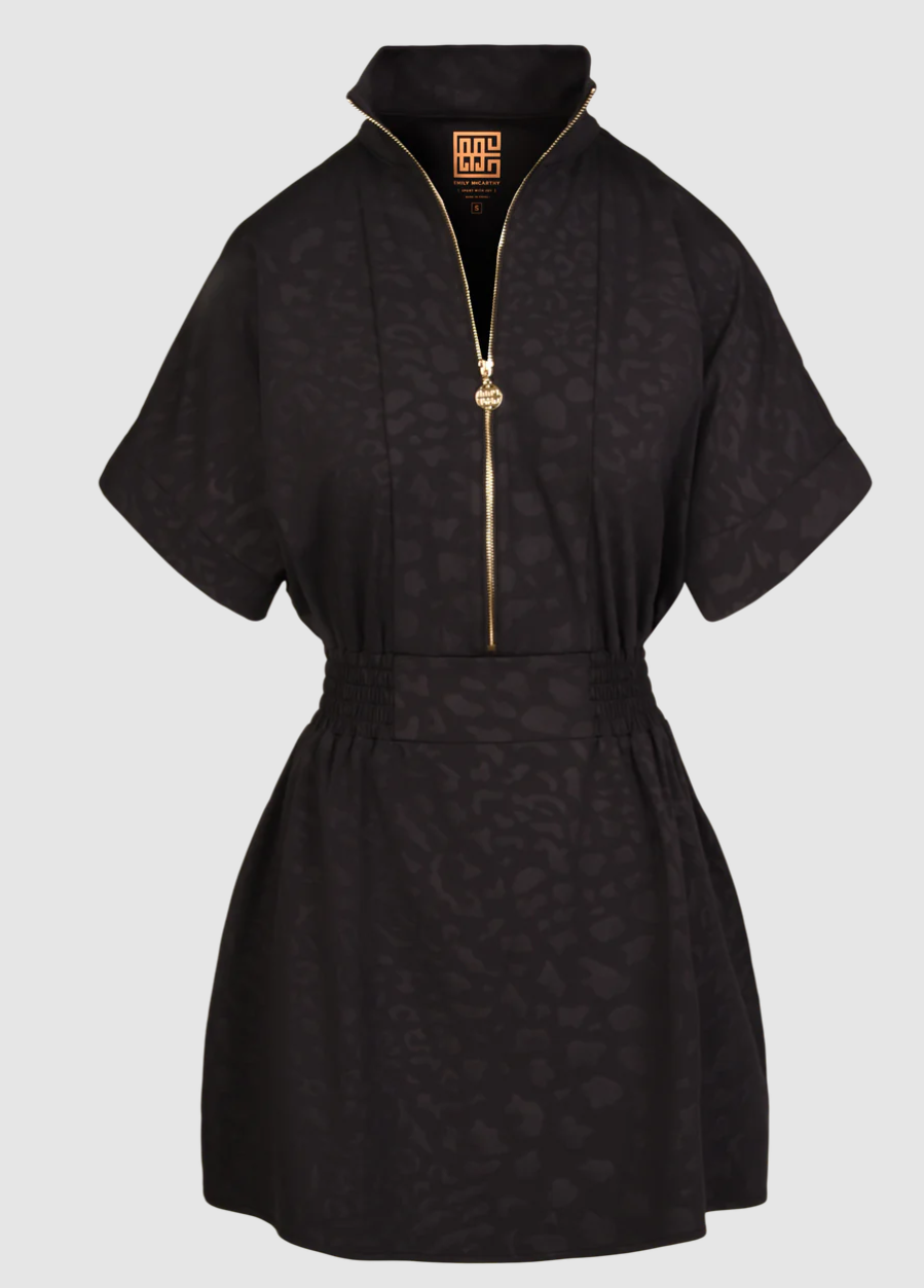 Emily McCarthy Pullover Dress - Midnight Cheetah - Gabrielle's Biloxi