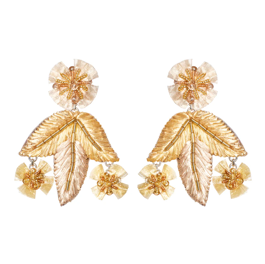 Mignonne Gavigan Leya Luxe Earrings - Gold - Gabrielle's Biloxi