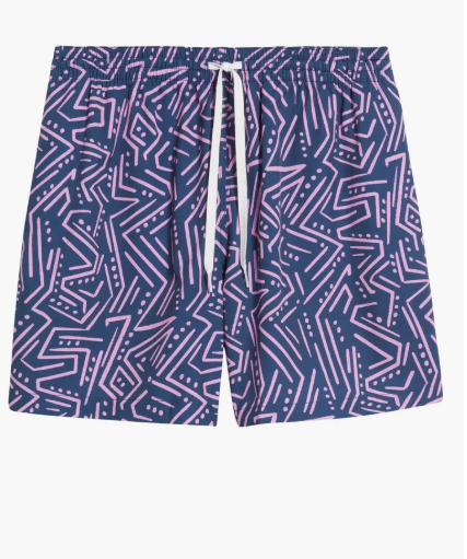 Chubbies The Dark Marzipans 5.5" Swim Trunk - Navy - Gabrielle's Biloxi