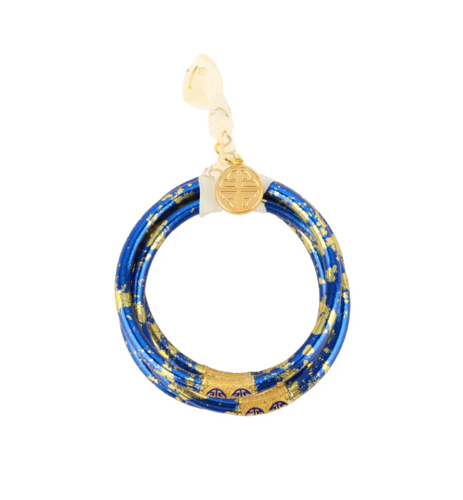 BuDhaGirl KOI Saffir All Weather Bangles - Set of 4 Medium - Gabrielle's Biloxi