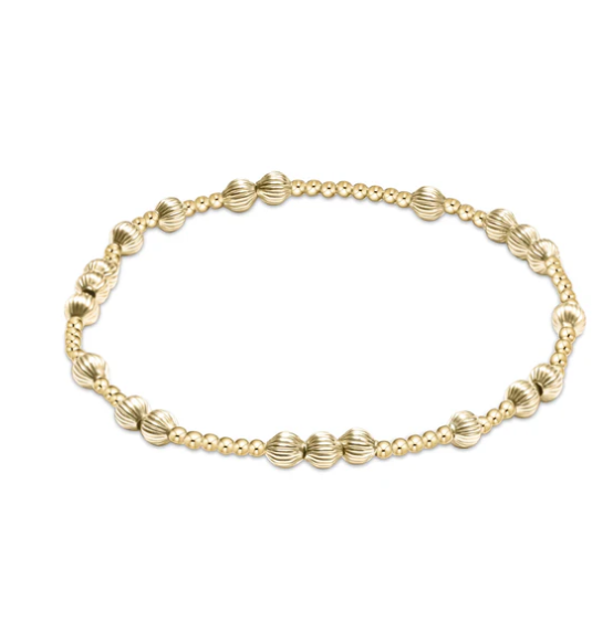 ENewton Hope Unwritten Dignity 4mm Bead Bracelet - Gold - Gabrielle's Biloxi