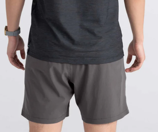 Saxx Gainmaker 2N1 Short 7" - Graphite - Gabrielle's Biloxi