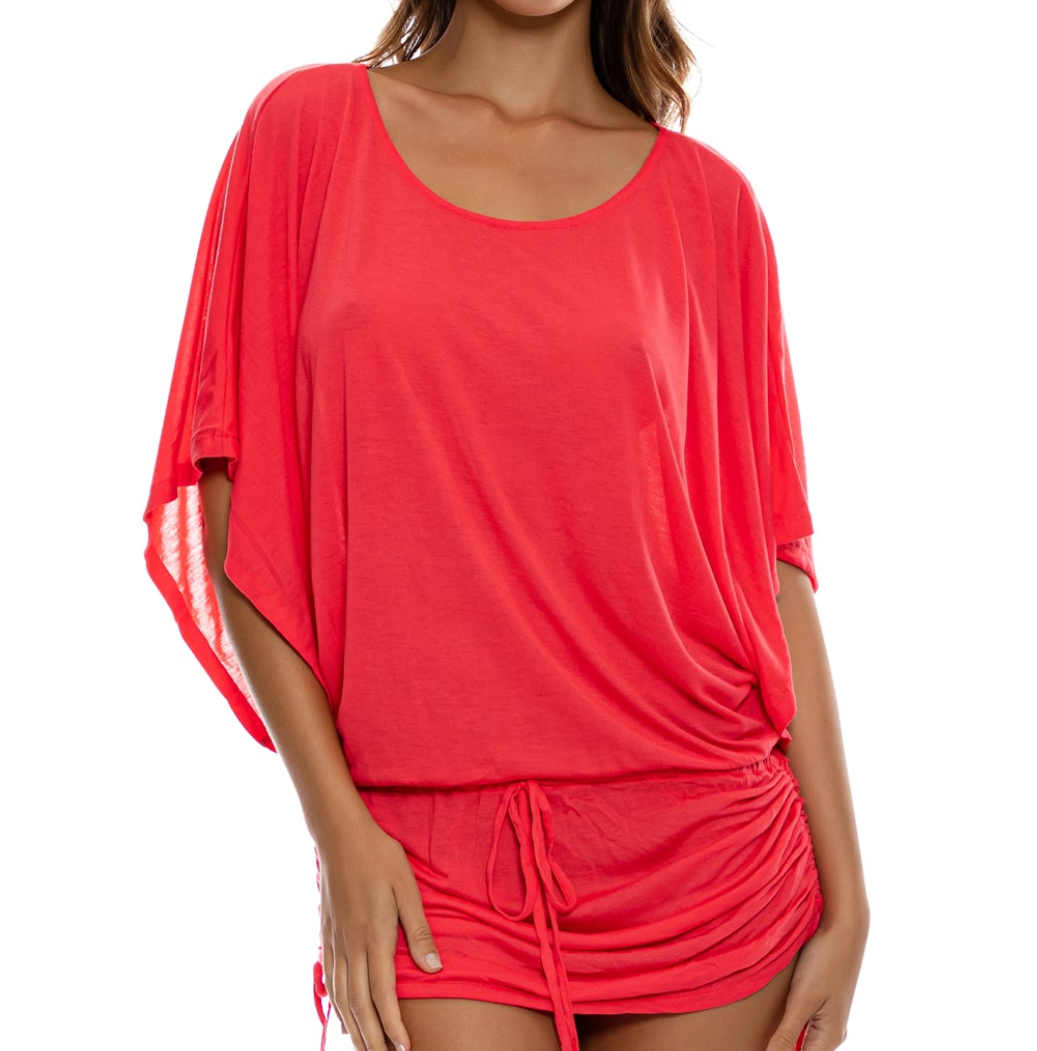 Luli Fama South Beach Dress-Bombshell Red - Gabrielle's Biloxi