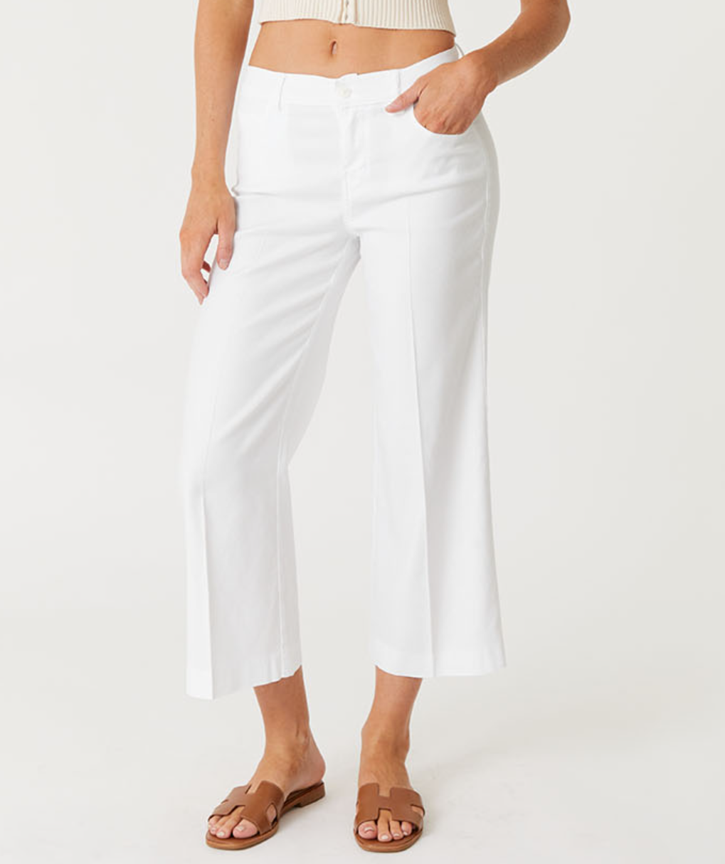 Level 99 Annabelle Crop Wide Leg - Stillwater - Gabrielle's Biloxi