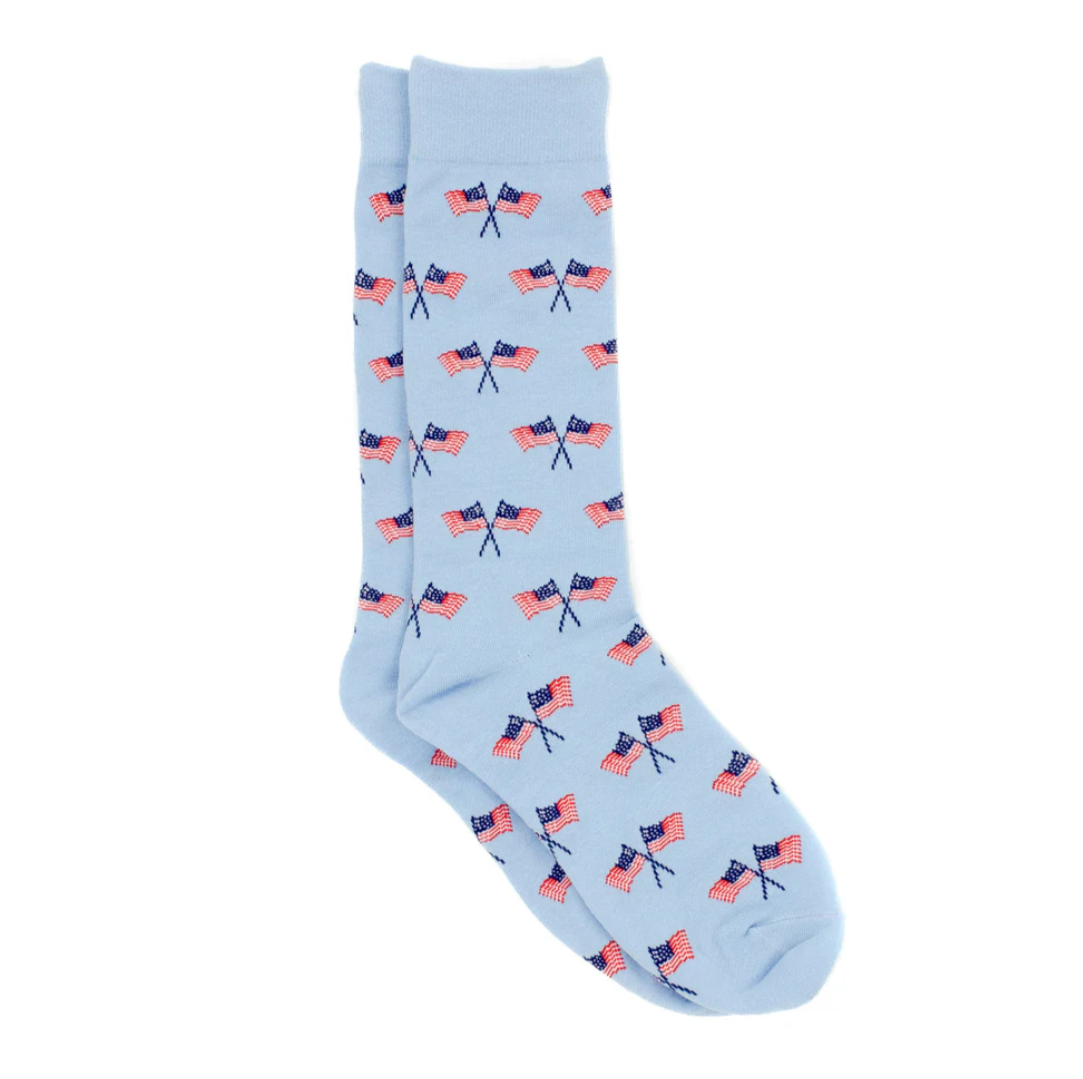 Lucky Duck Sock Freedom Flag - Gabrielle's Biloxi