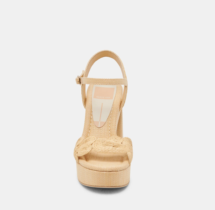 Dolce Vita Tinaya - Light Natural Raffia - Gabrielle's Biloxi
