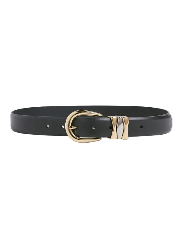 Favorite Daughter The William Split Decision Belt - Black - Gabrielle's Biloxi