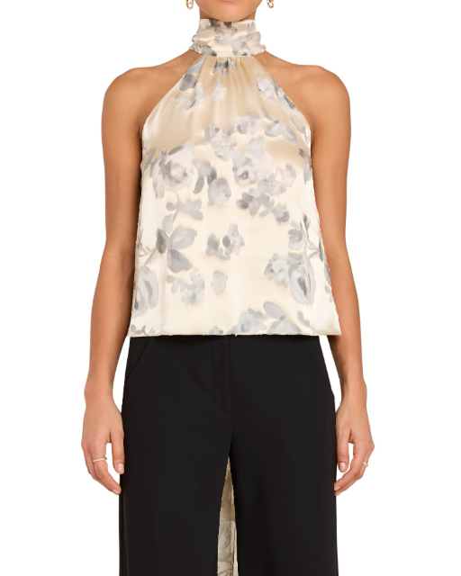 Amanda Uprichard Fontana Top - Snow Petal - Gabrielle's Biloxi