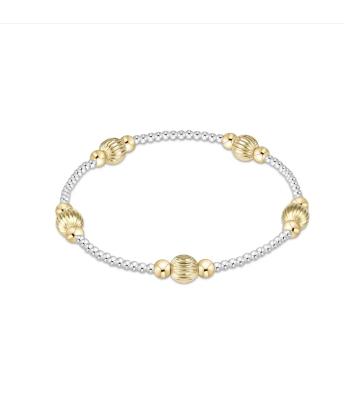 ENewton Purpose Dignity 6mm Bead Bracelet - Mixed Metal - Gabrielle's Biloxi