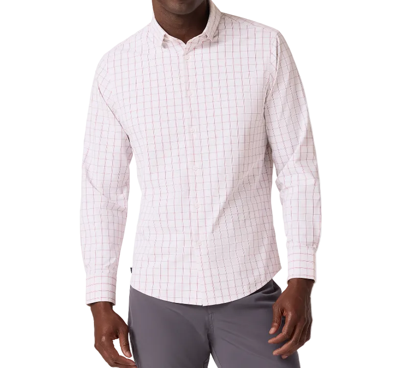 Leeward No Tuck LS Dress Shirt- Aluminum Hampton Plaid Aluminum Hampton Plaid / M Classic Leeward No Tuck LS Dress Shirt- Aluminum Hampton Plaid Aluminum Hampton Plaid / M Classic