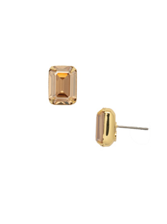 Sorrelli Everyday Stud Earrings - Dark Champagne - Gabrielle's Biloxi