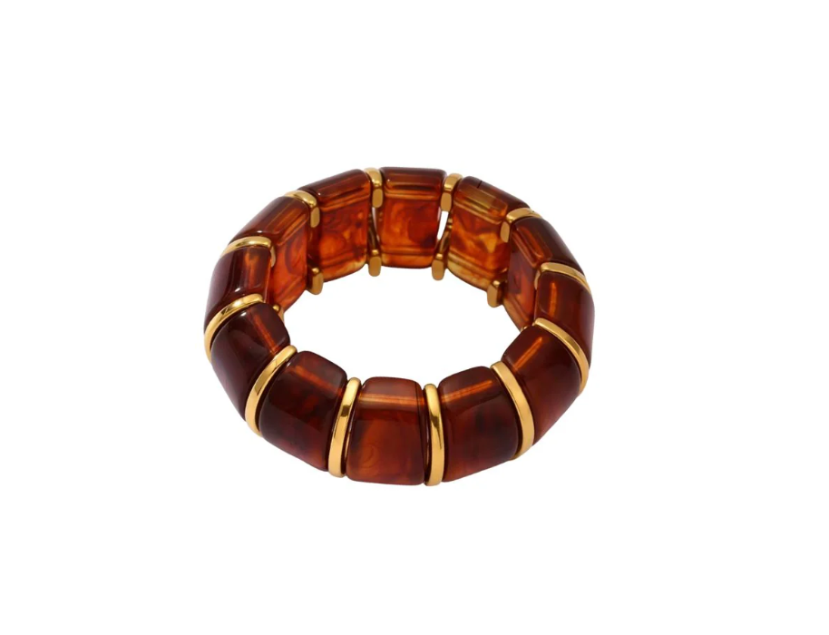 Lennon Bangle - Tortoise - Gabrielle's Biloxi