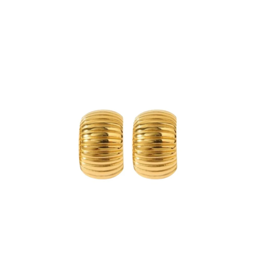 Cobra Half Hoop - Gold - Gabrielle's Biloxi