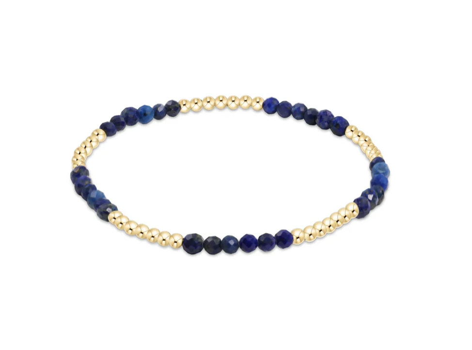 ENewton Blissful Pattern 2.5mm Bead Bracelet - Lapis - Gabrielle's Biloxi