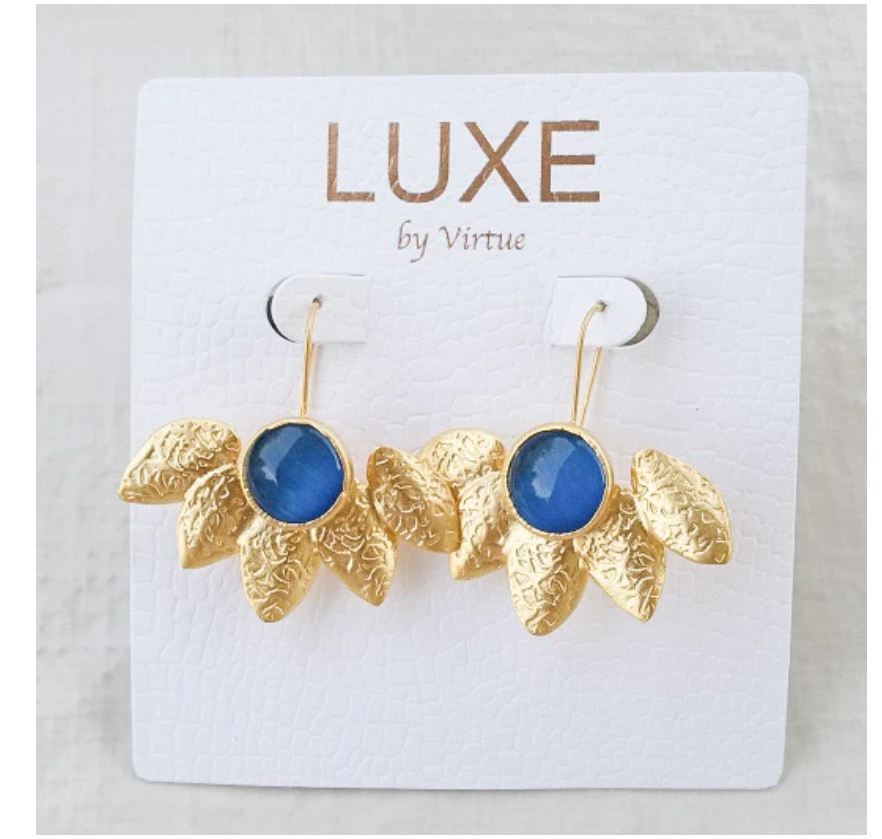 Virtue Hayden Earrings - Royal - Gabrielle's Biloxi