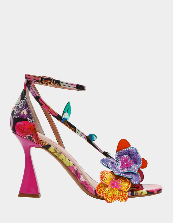 Betsey Johnson Camille - Black/Multi - Gabrielle's Biloxi