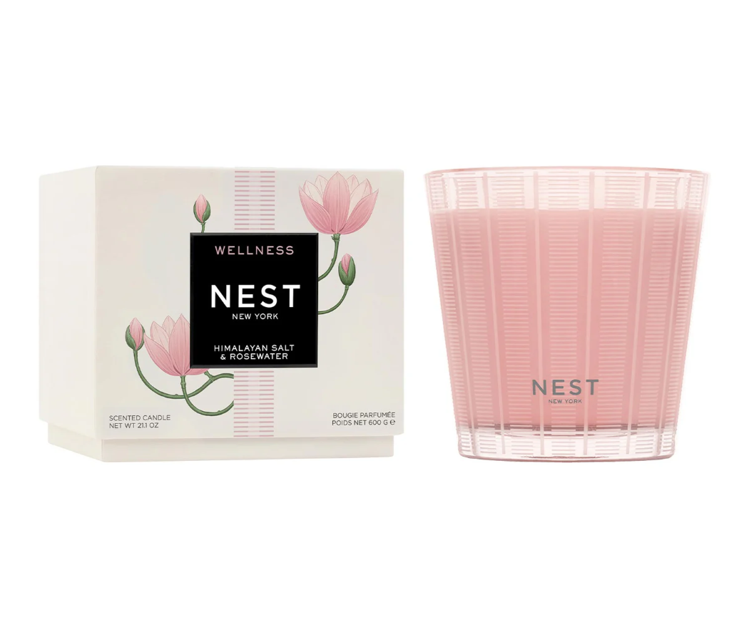NEST 3-Wick Candle 21.1oz - Himalayan Salt & Rosewater - Gabrielle's Biloxi