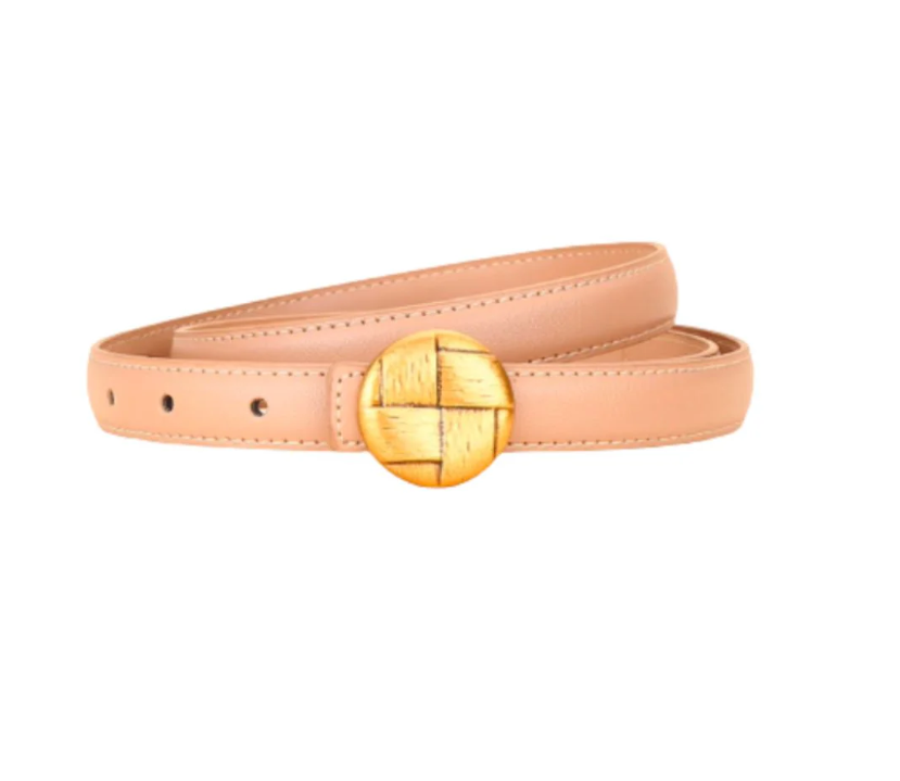 Jolie Belt - Tan - Gabrielle's Biloxi