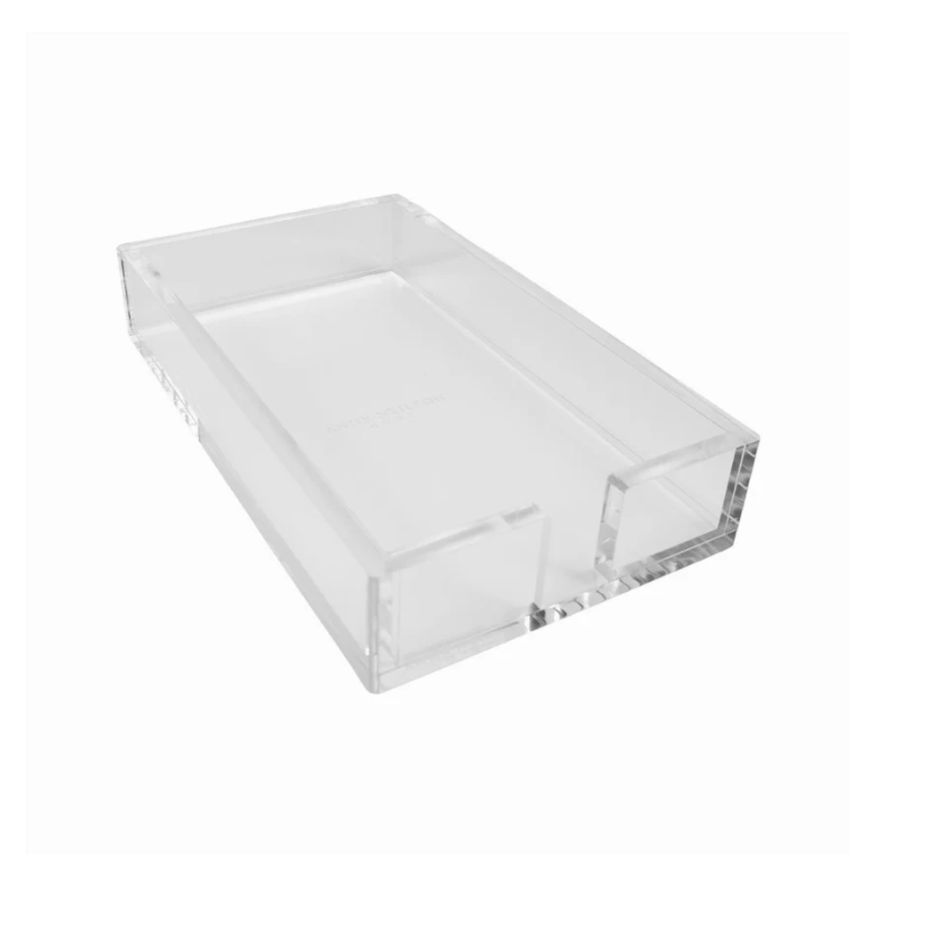 Anne Neilson Clear Guest Towel Acrylic Tray - Gabrielle's Biloxi