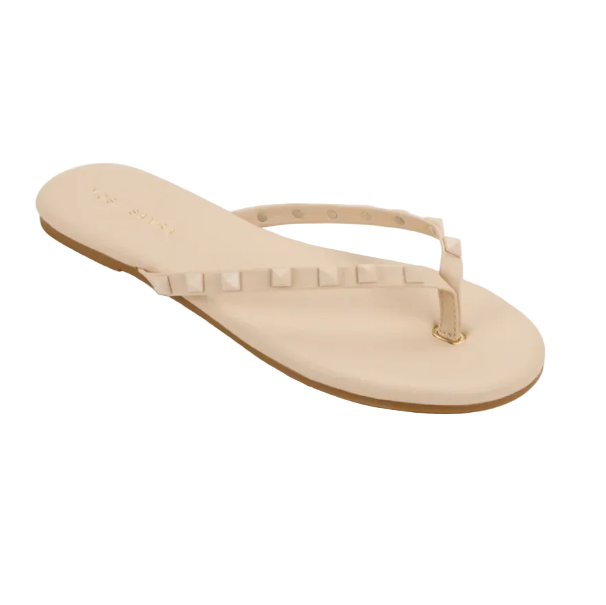 Yosi Samra Rivington Stud Flip Flop - Nude - Gabrielle's Biloxi