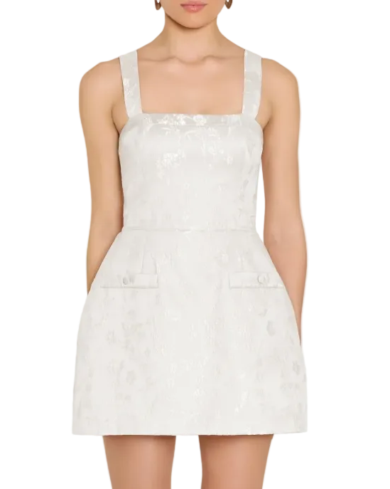 Amanda Uprichard Martini Romper - White - Gabrielle's Biloxi