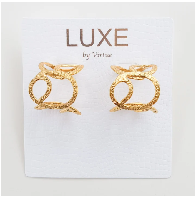 Virtue Camille LUXE Small Multi Circle Hoops