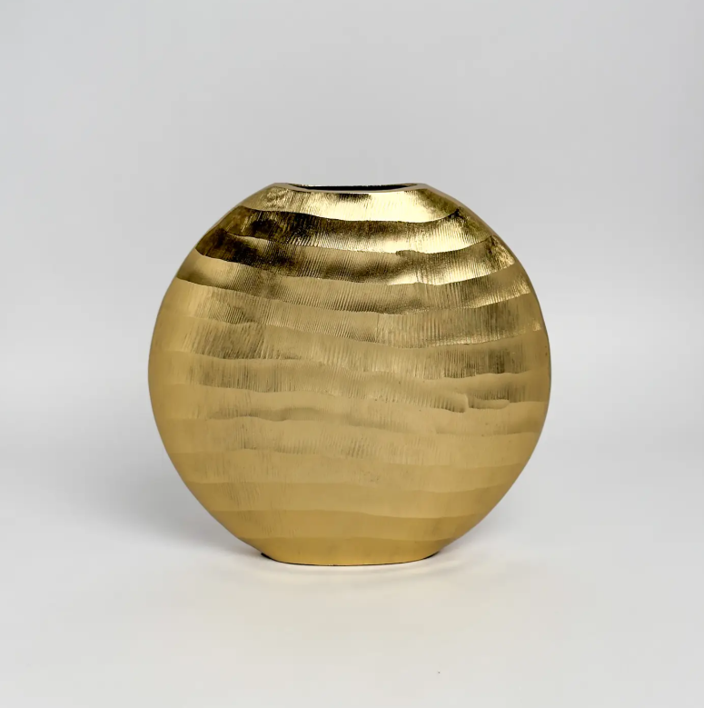 Small Gold Vase