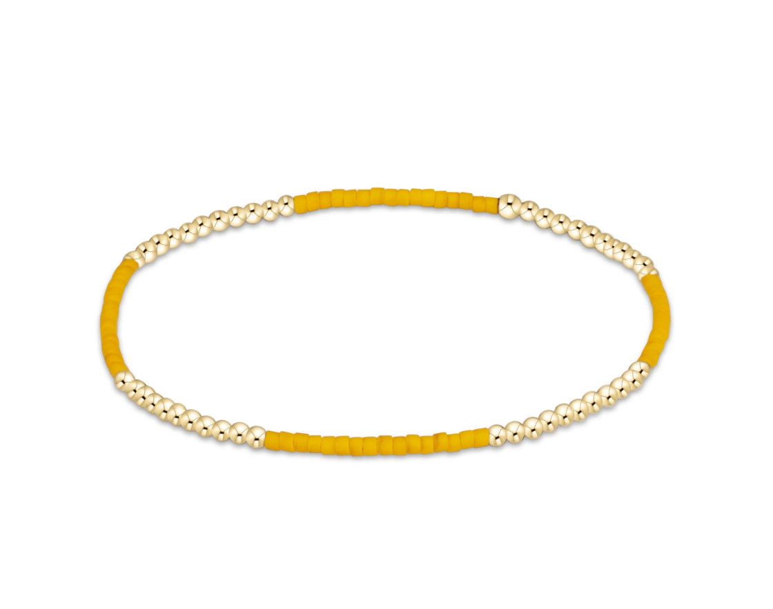 Enewton Gameday Hope Blissful Bracelet - Golden Yellow