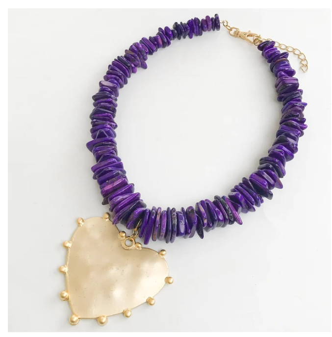 Virtue The FlyGirl Necklace - Purple
