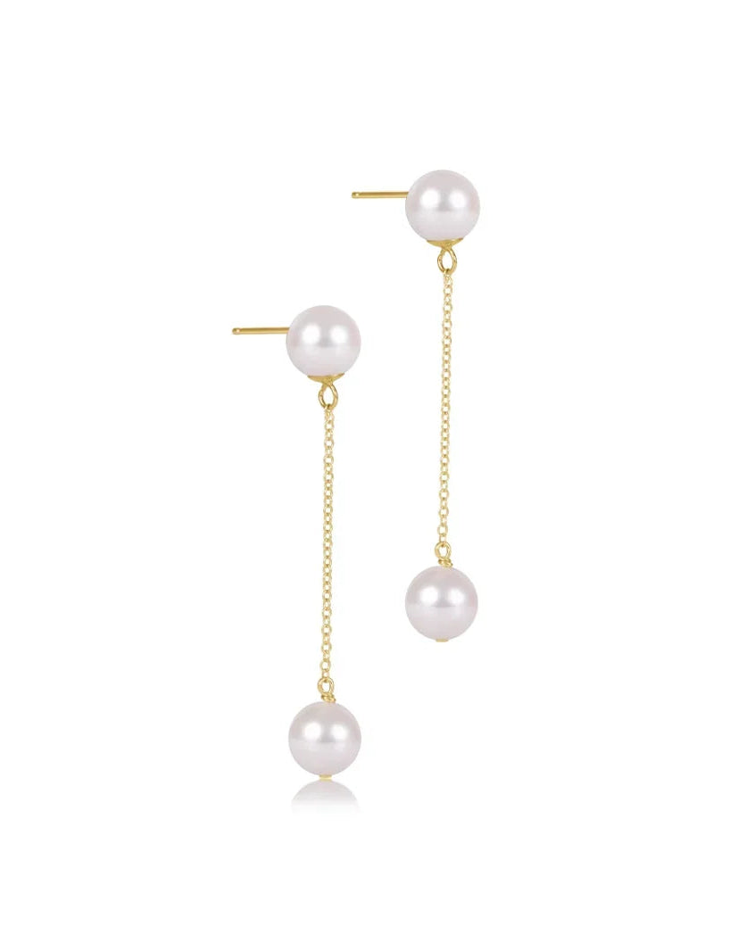 Enewton Simplicity Chain Gold Drop - Pearl 8mm - Gabrielle's Biloxi