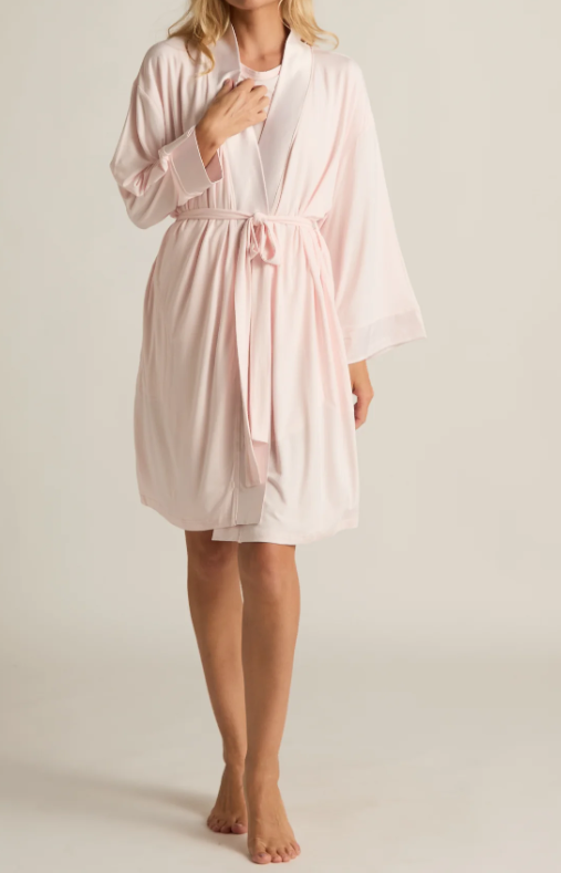 Faceplant Dreams Kimono Robe - Pink - Gabrielle's Biloxi