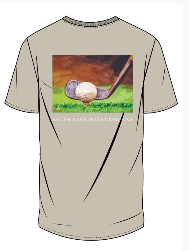 Boys Golf Ball Short Sleeve Graphic Tee - Gabrielle's Biloxi