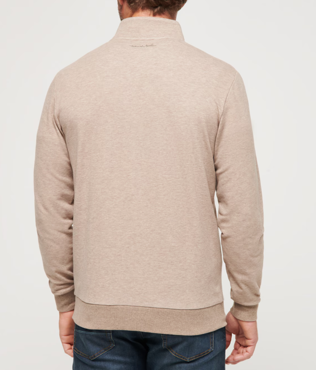 Travis Mathew Cloud Quarter Zip 2.0 - Portabella - Gabrielle's Biloxi
