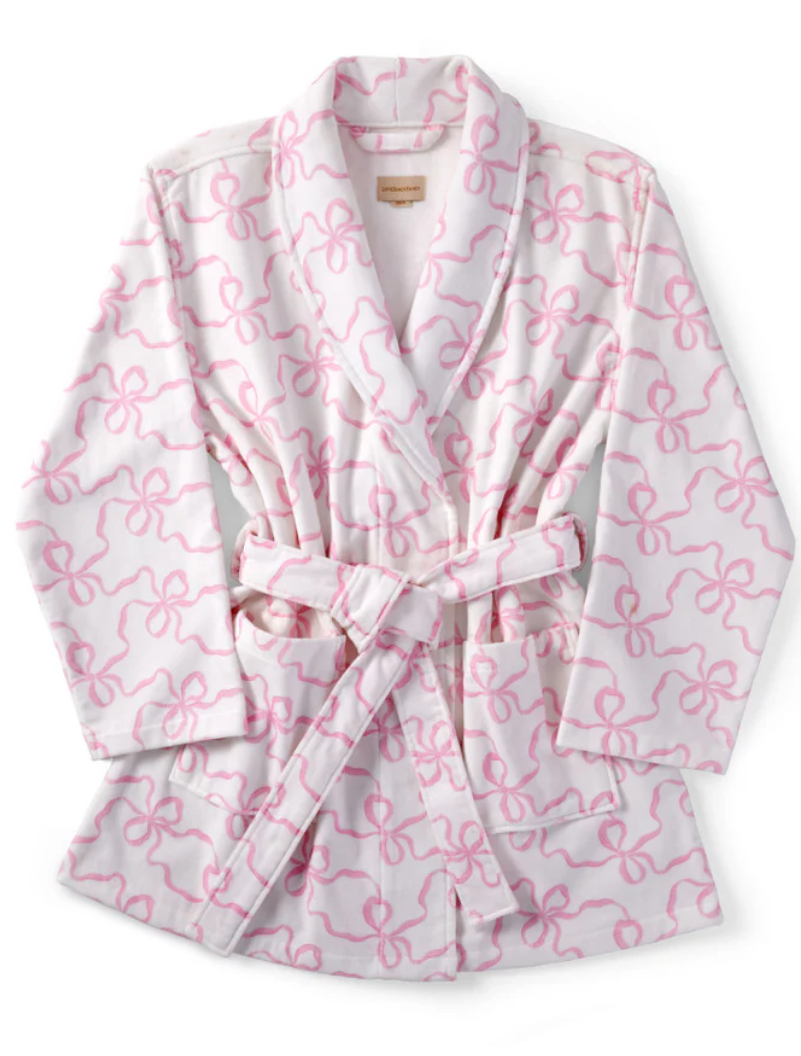 Love Shack Fancy Indie Robe - Pink Bonnet - Gabrielle's Biloxi