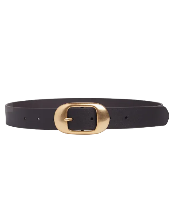 Favorite Daughter The Skinny Jean Belt - Dark Brown/Antique - Gabrielle's Biloxi