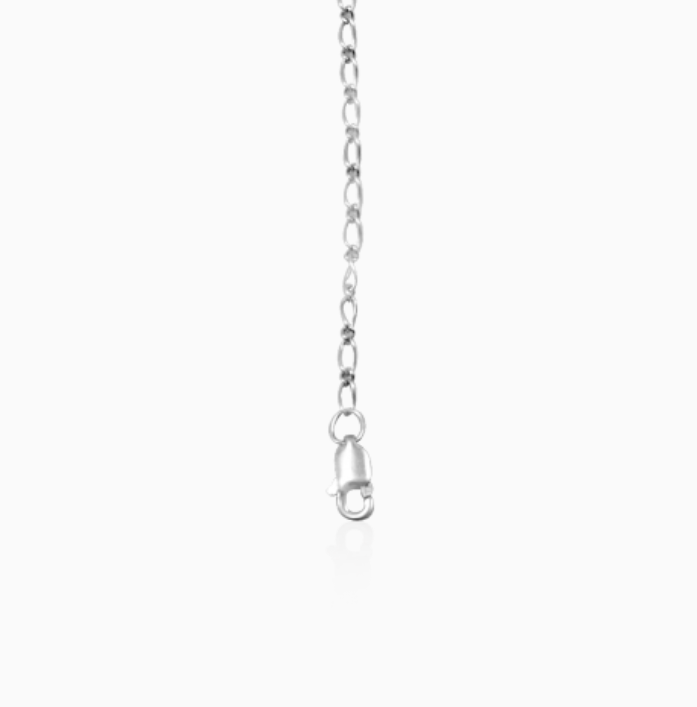 Mignon Faget Sand Dollar Extra Small Pendant on Figaro Chain - Gabrielle's Biloxi